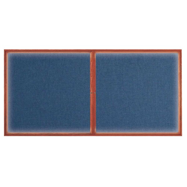Open Faced Traditional Corkboard, 12x36"